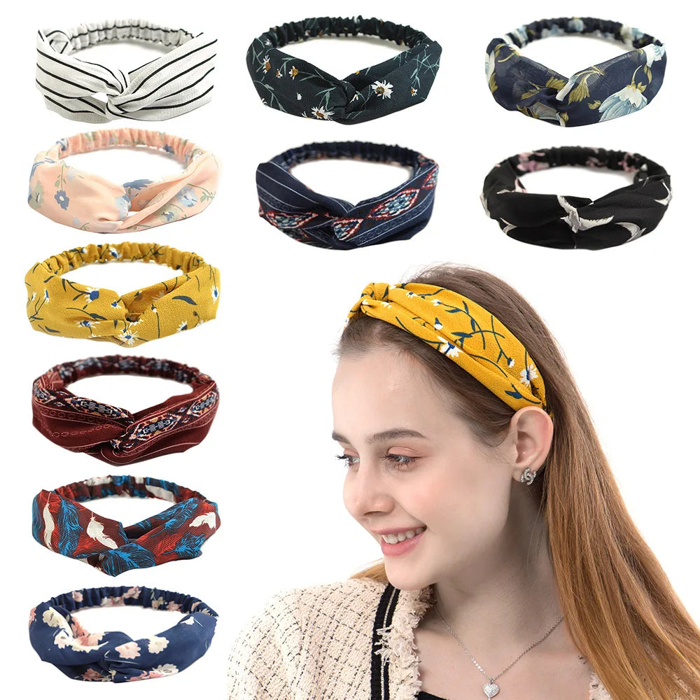 Fashion Women Girls Summer Bohemian Hair Bands