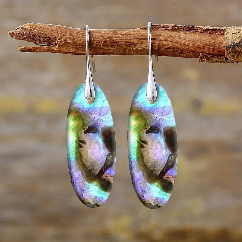 Fashion Bohemian Earring Imitation Turquoise Earring