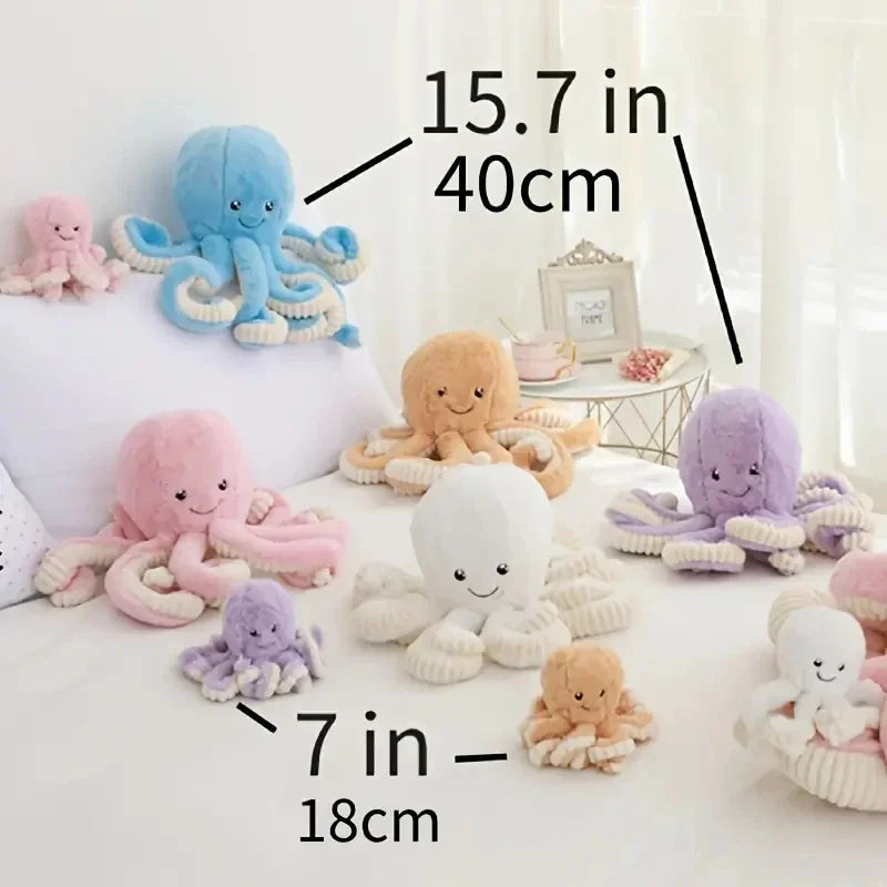 Cute Octopus Cushion Pendant  Toy Soft Sea Animal Sofa Home Decor