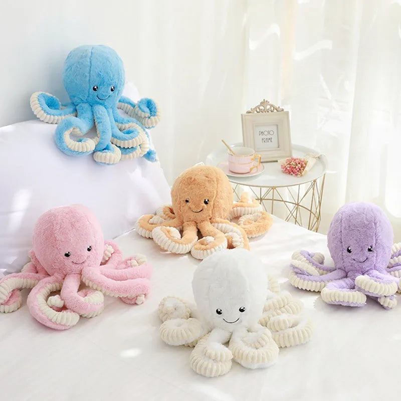 Cute Octopus Cushion Pendant  Toy Soft Sea Animal Sofa Home Decor