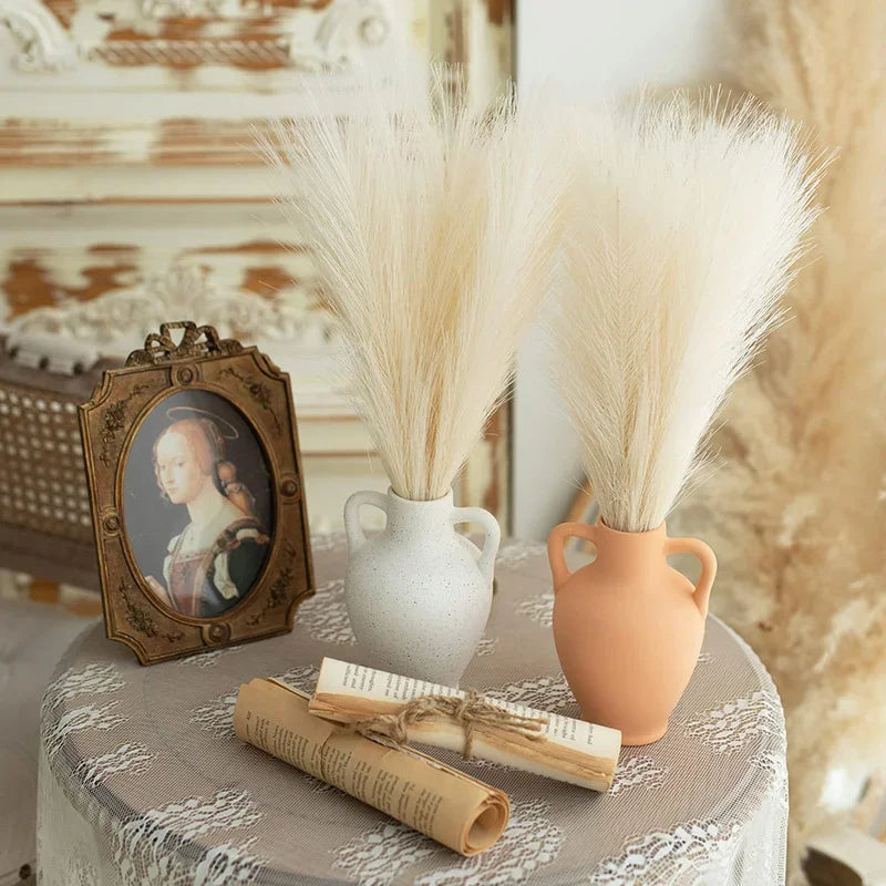 Artificial Pampas Flowers 10pcs Boho Home Decor Bouquet Party Wedding Centerpieces