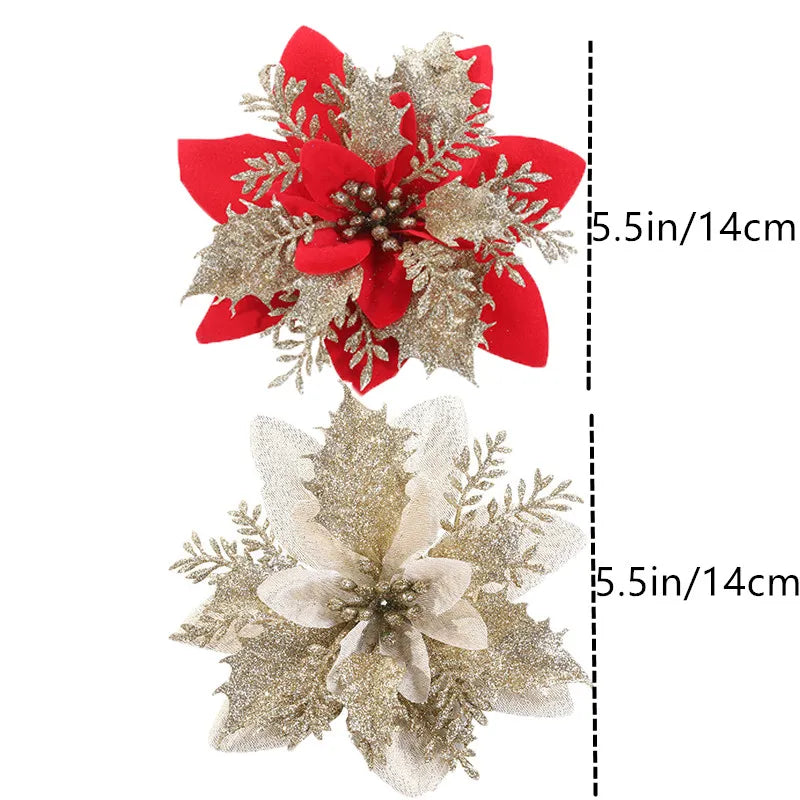 Christmas Tree Decorations Home Ornaments Christmas Tree Hanging Decor Snowflake Bow Balls Star