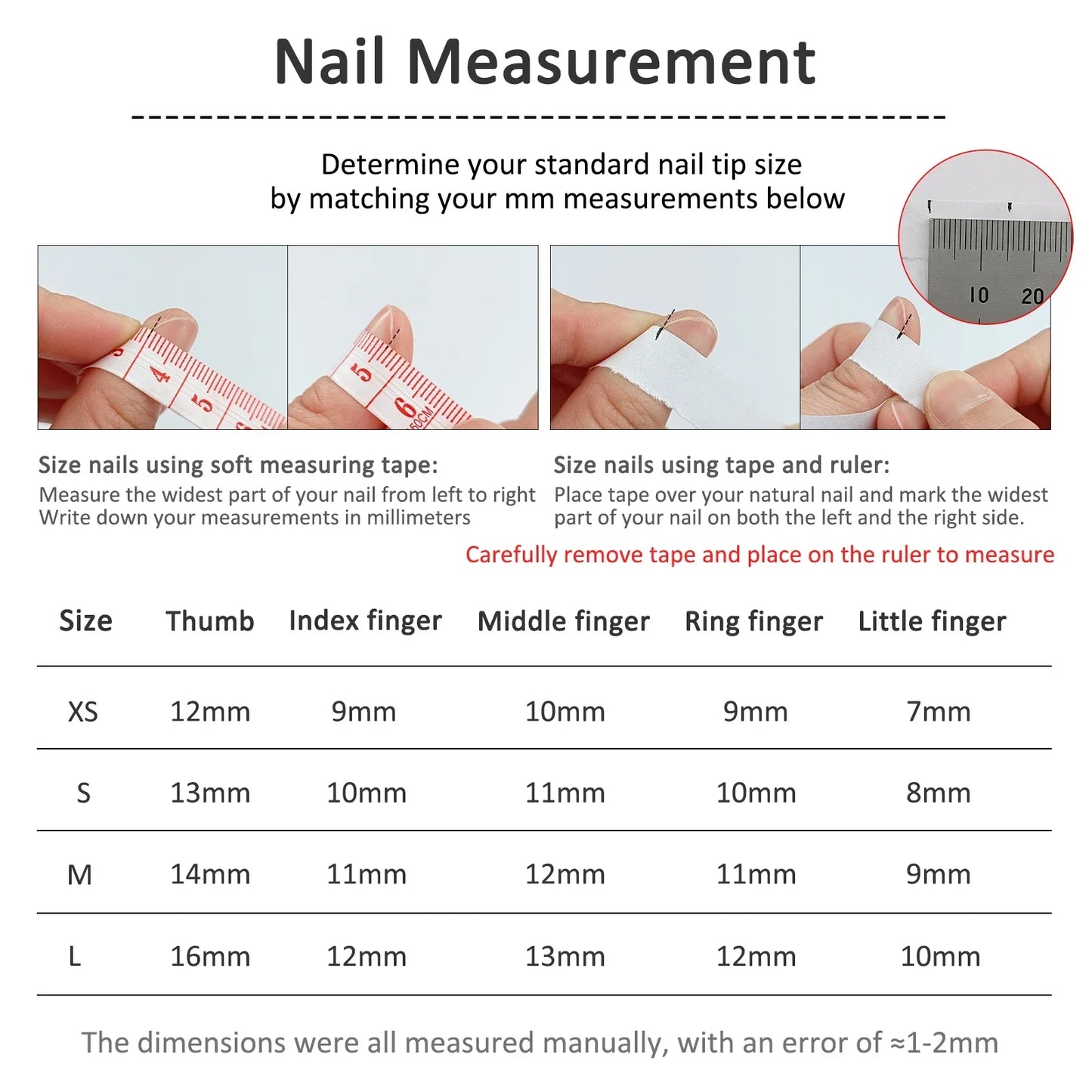 Hand Drawn Polka Dot Lines Press On Nails Short Sweet False Nails with 3D Charms Diamond (10pcs)